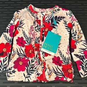 6-9 Posh Peanut Chloe Ruffled Footie